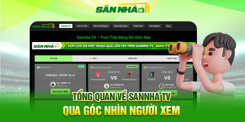 Tổng Quan Về Sannha TV Qua Góc Nhìn Người Xem