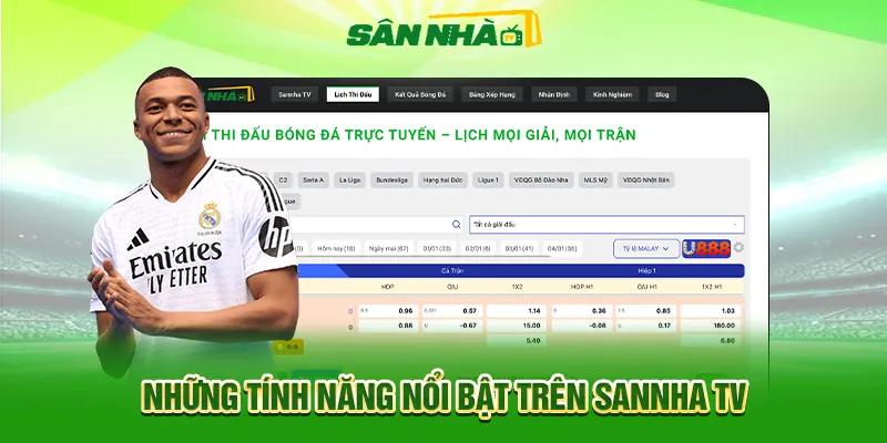Những Tính Năng Nổi Bật Trên Sannha TV