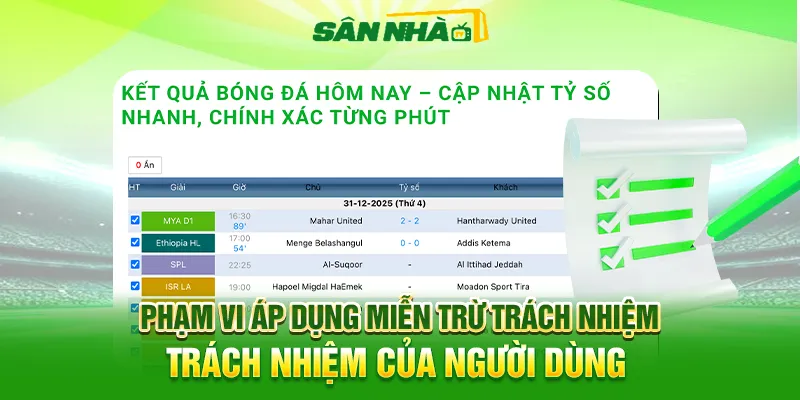 Phạm Vi Áp Dụng Miễn Trừ Trách Nhiệm