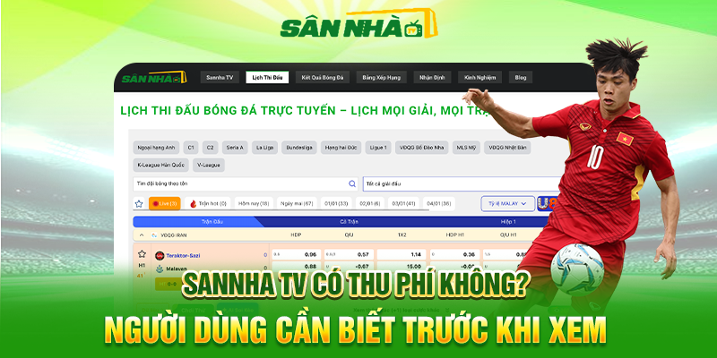Sannha TV Có Thu Phí Không? Người Dùng Cần Biết Trước Khi Xem